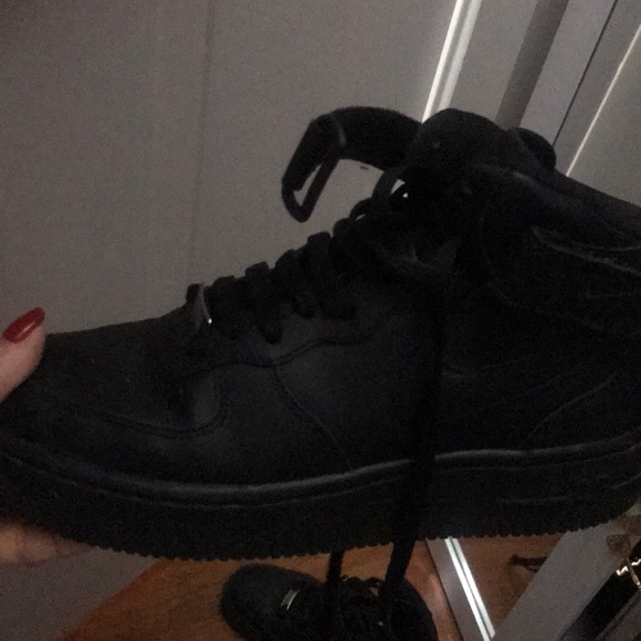 Nike Shoes | Black Air Force | Poshmark